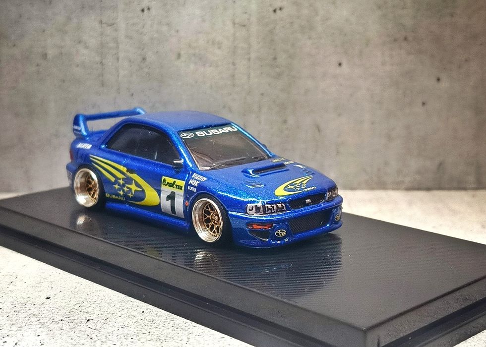 Model Subaru Impreza WRX Sti WRC Hot Wheels