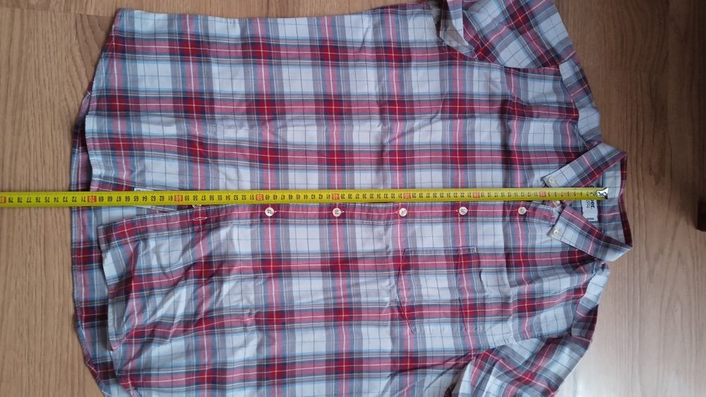Koszula w kratkę, rozm M