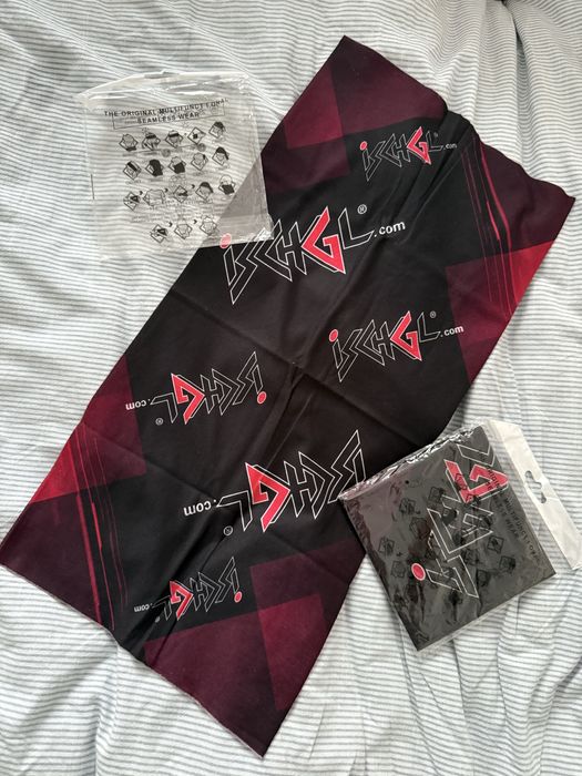 Komin narciarski snowboardowy nowy czarny 2 sztuki