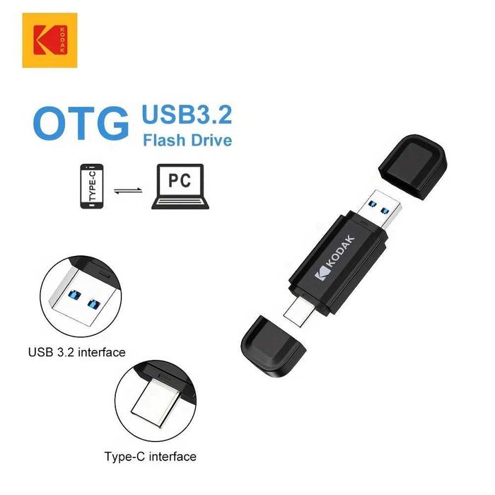 Kodak pendrive USB 256 GB flash drive USB C K143D