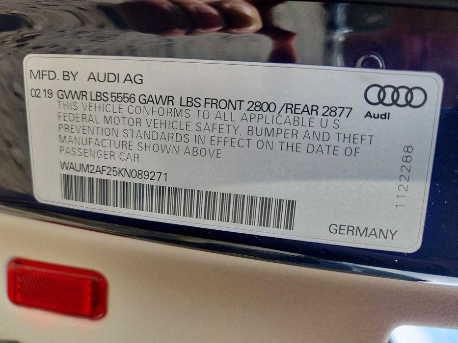 2019 AUDI A6 prestige