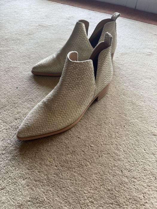 Botas douradas de camurca Zilian 40