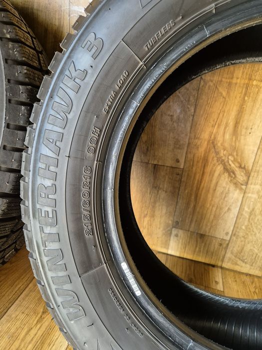 215/60/16 Firestone para zima 7mm stan bdb 19r.
