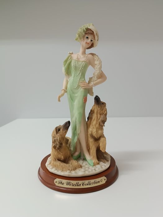 Figurka La Verona Collection - Dama z psami