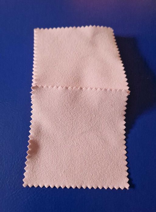 Pano de Polimento em Veludo Dupla Face para Joias