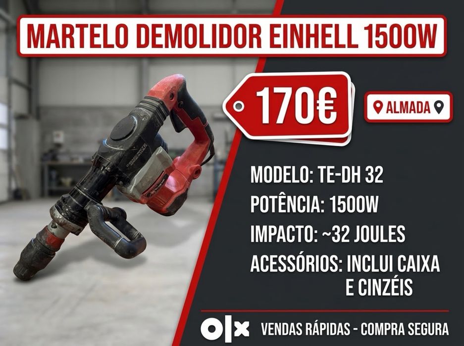 Martelo Demolidor Einhell TE-DH 32