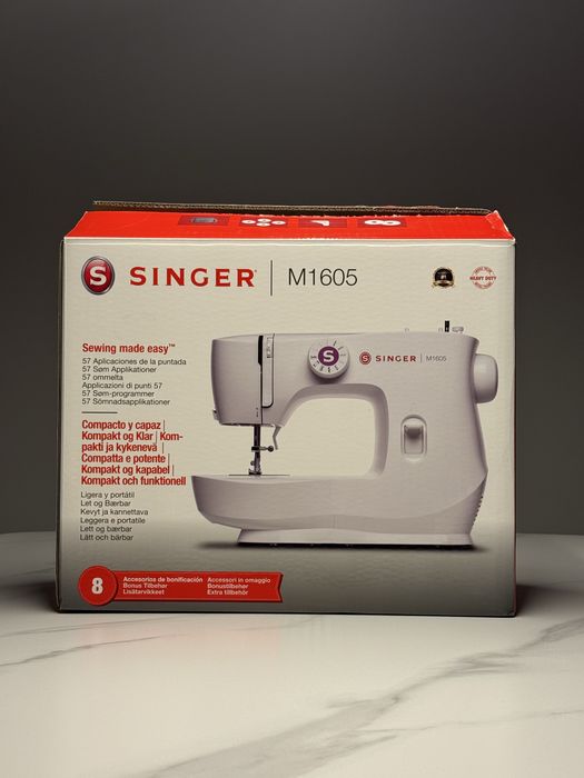 Singer M1605 - COMO NOVA - Com Garantia até 12/2027