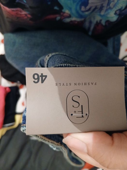 Calças de ganga elásticas