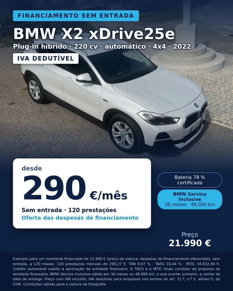 BMW X2 25 e xDrive Advantage