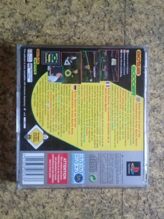 Actua Soccer PlayStation