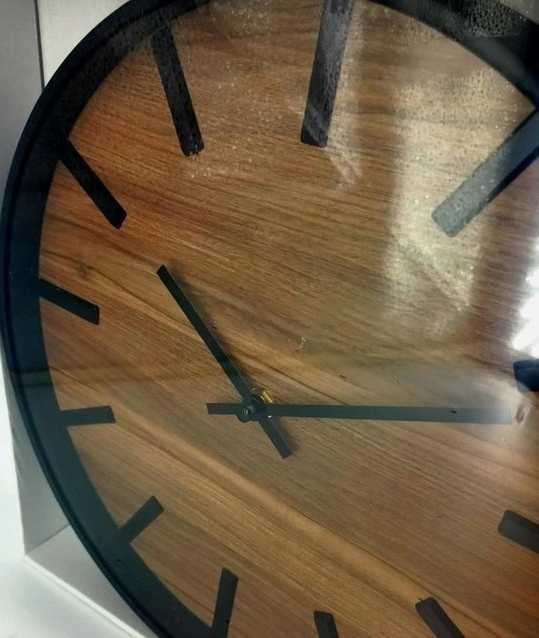 Nowoczesny bardzo cichy zegar ścienny do hotelu 30,5 cm loft zegar do kuchni salonu hotelowe