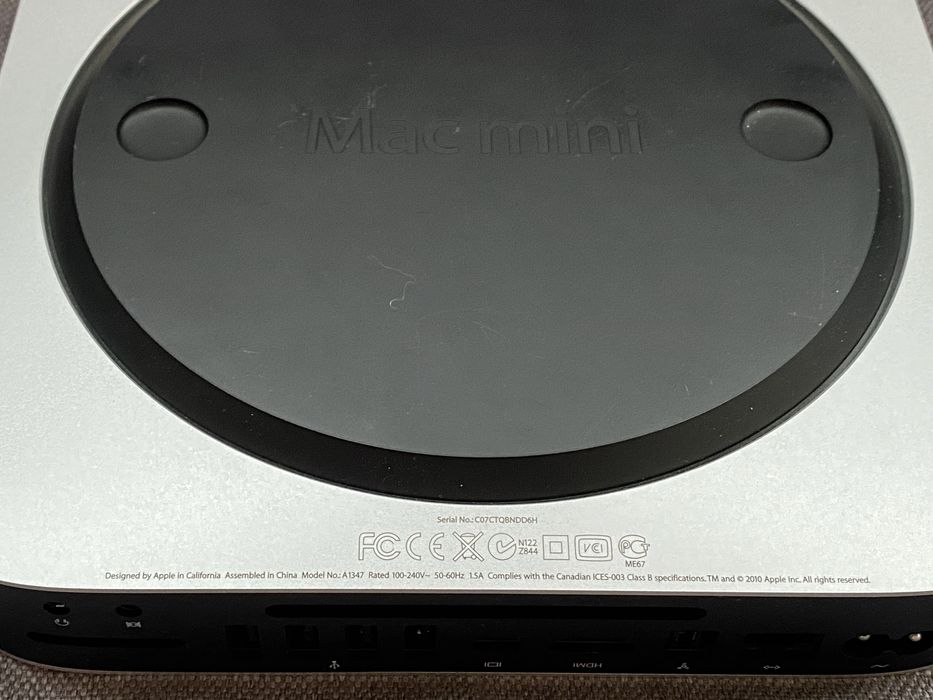 Apple Mac Mini A1347 Mid 2010 | Core 2 Duo 2.4GHz | 2GB | 320GB HDD