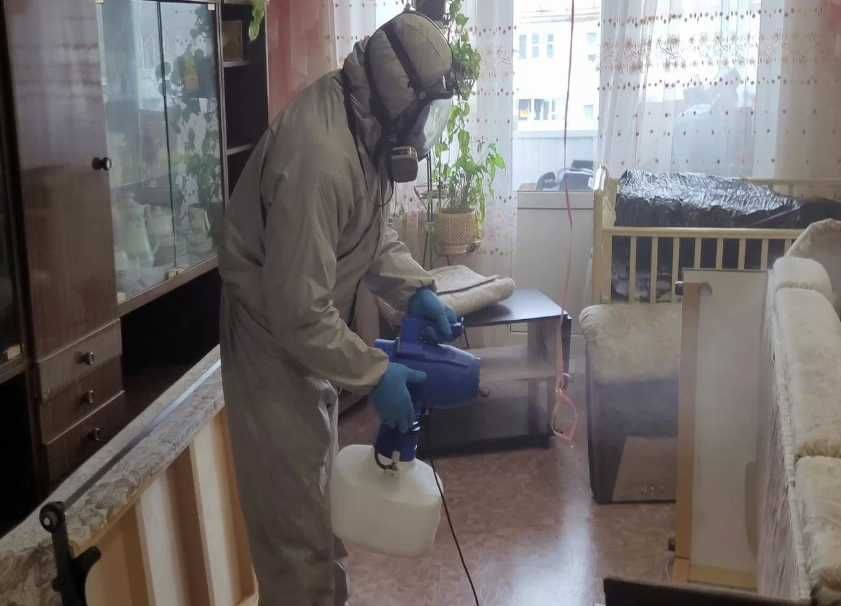 Обробка від тарганів клопів мишей Дезінфекція квартири Гарантія