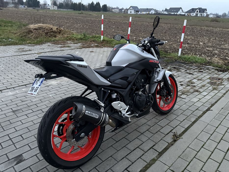 Yamaha mt03 2018r