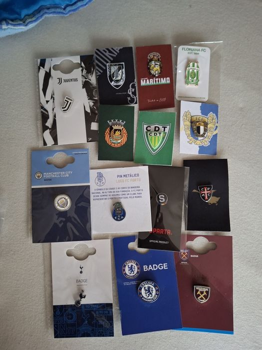 Pins Clubes de Futebol