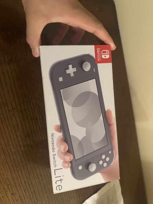 Nintendo switch lite com capa protetora