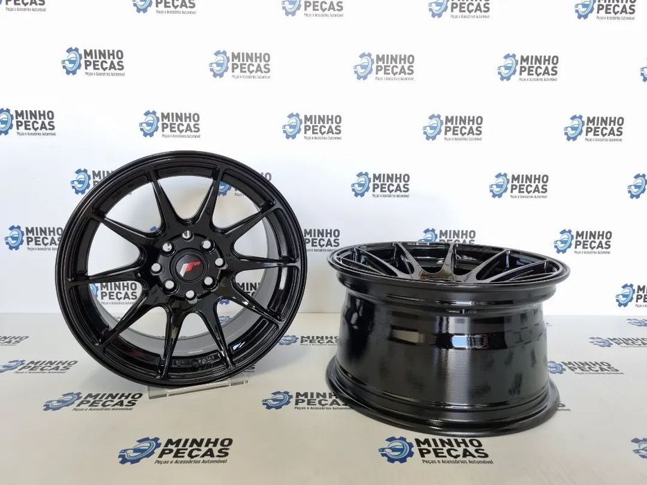 Jantes Japan Racing (JR11) em 15 Preto Brilho
