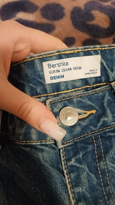 Джинси мом бершка bershka