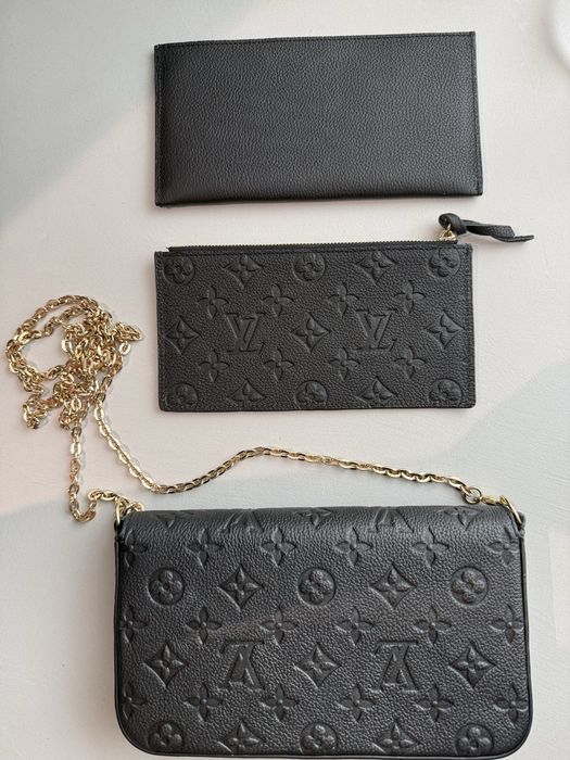 Torebka Louis Vuitton Pochette Félicie – Czarna Empreinte