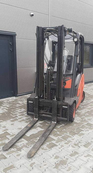 Wózek widłowy LINDE H16 po serwisie sprowadzony możliwość LEASINGU