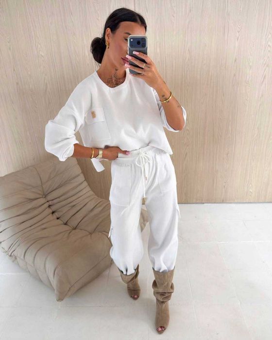 O la voga dres komplet olavoga milky ecru XS S M