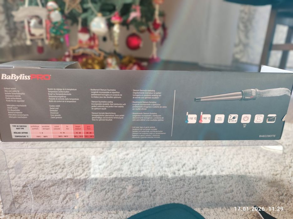 Конічна плойка BaByliss PRO