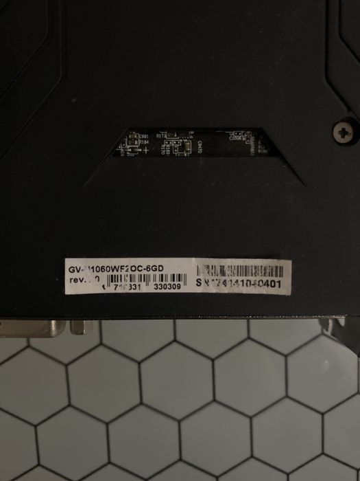 Gigabyte GTX 1060 6gb