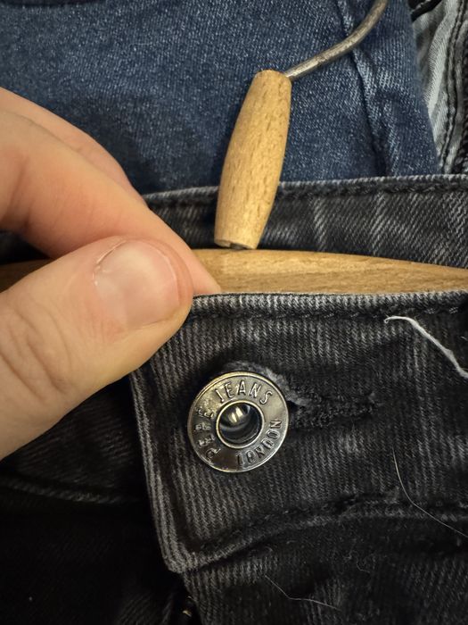 Czarne spodnie 34 xs 36 s pepe jeans