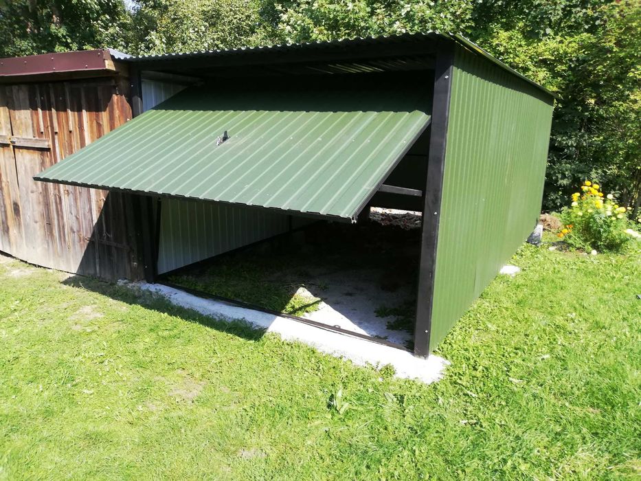 Garaż 3x5 Grafit II gatunek Dowóz i Montaż
