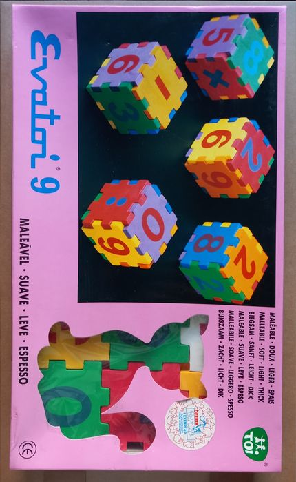 Tapete & Cubos - Puzzle Infantil (2 em 1) - 30 Peças