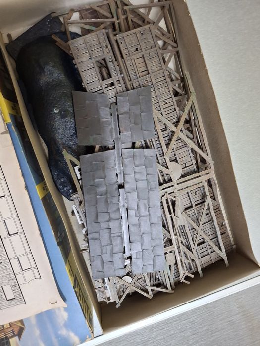 Quick kit grande construção  nova para diorama comboios