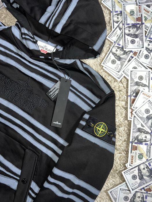 РОЗПРОДАЖ !!! худі stone island supreme худи стон ісланд  стон исланд