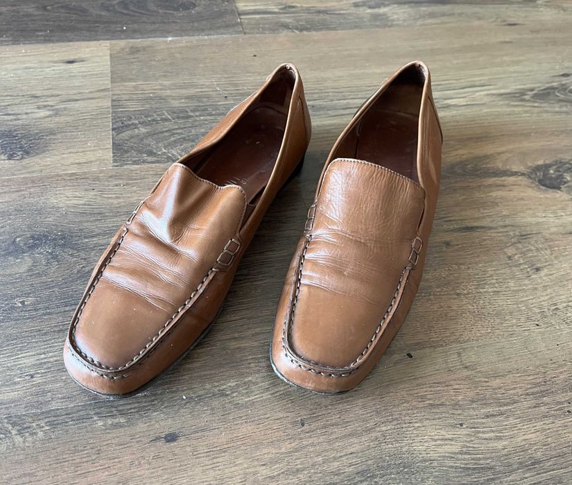 Buty Donna Carolina, brązowe, rozmiar 38,5, skórzane