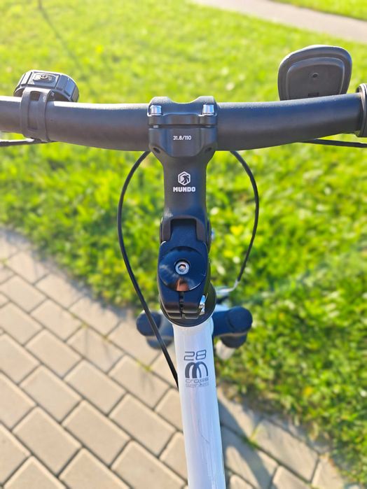 Rower biały Romet 15"