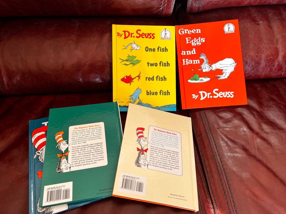 Dr Seuss livros em ingles