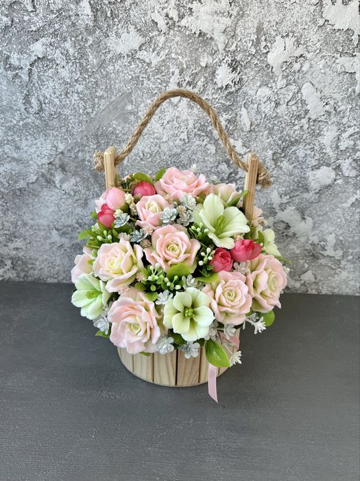 Букеты из мыла/Букет з мила, мильних квітів