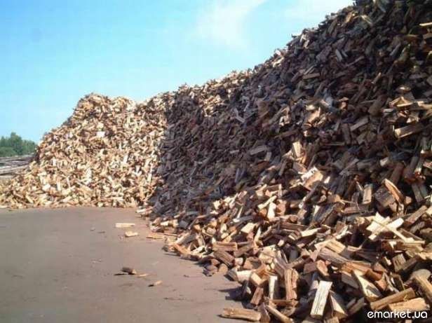 Дрова дубові колоті великого поколу Дрова мяких порід клен сосна берез