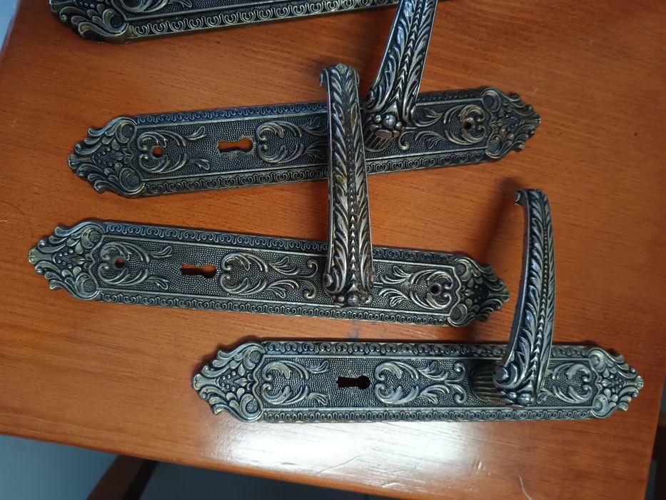 Puxador porta rústico