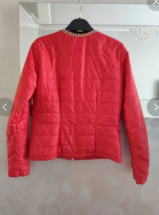 Marelina pikowana damska kurtka 36 ze złotymi zdobieniami