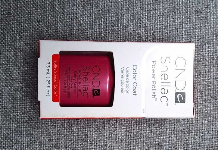 Lakier shellac CND , hybrydowy , nowy, zestaw 6sztuk