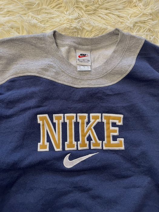 Camisola Nike Azul e Cinza