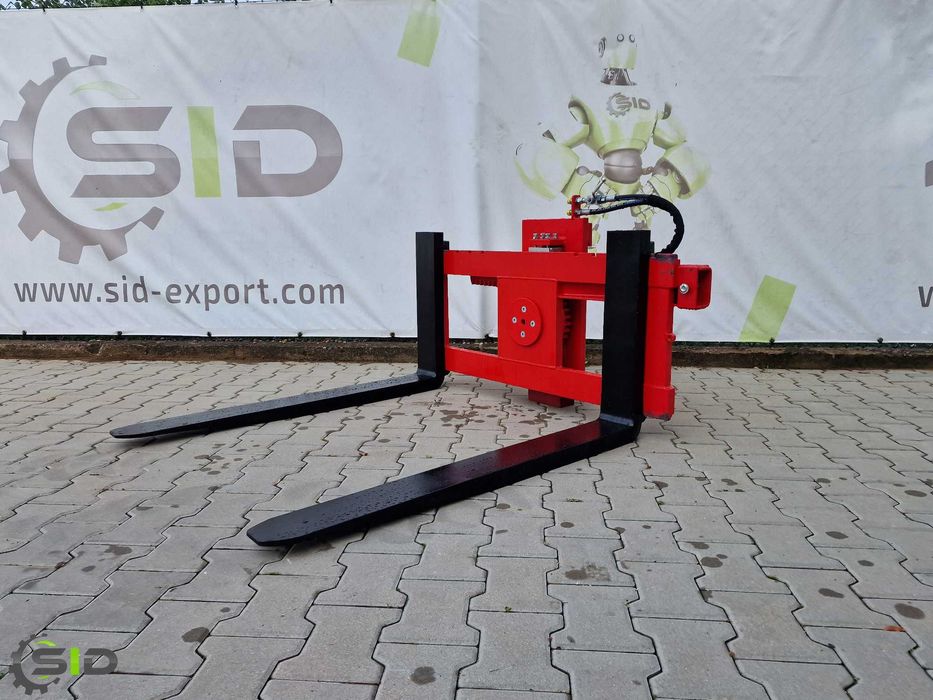 Obrotnica ISO 2 do wózka widłowego, wywrotnica [OB1] SID