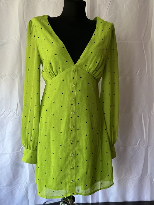 Сукня зеленого кольору в горох бренду Emory park