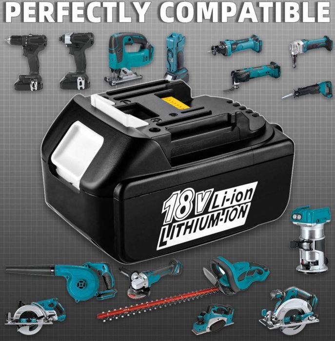 Акумулятори для електро інструменту Makita 18v 8.0Ah нові оригінальні