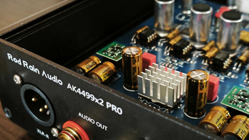 Авторский ЦАП (апгрейд) Rod Rain "SUPREME" на 2xAK4499EX [DacMaster]