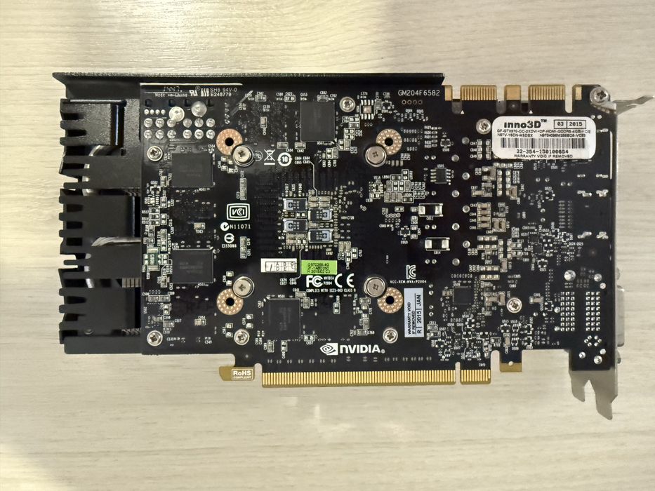 Видеокарта Geforce GTX 970 4Gb