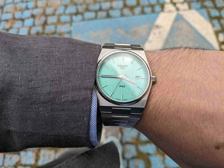 Tissot PRX Tiffany Blue T137.410.11.091.01