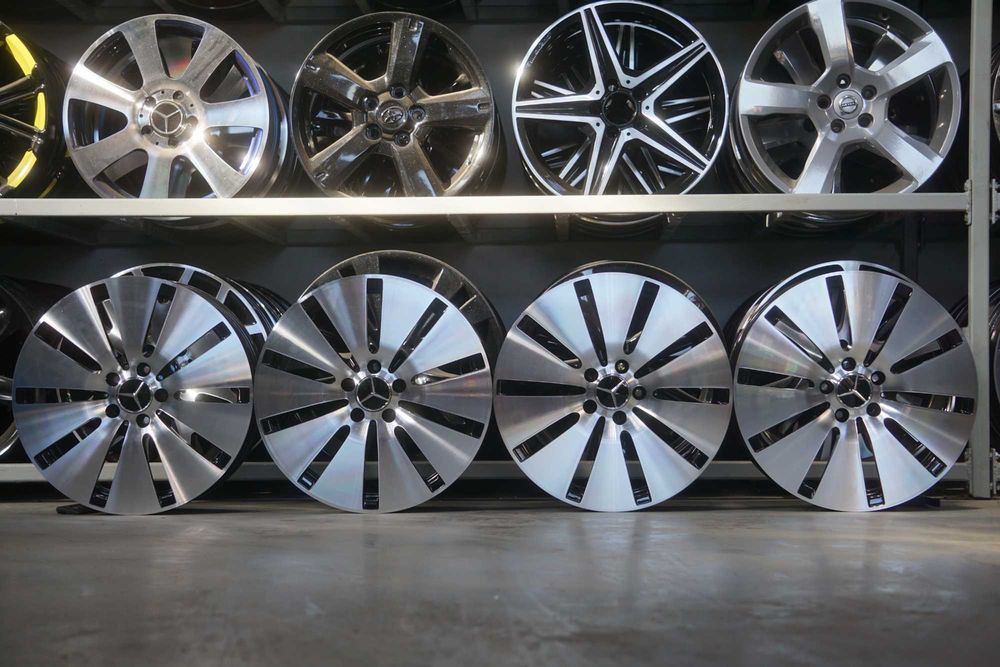 Alufelgi oryginał Mercedes GLC 5x112 8Jx18 et38 cb66,6mm czarne wneki, cnc