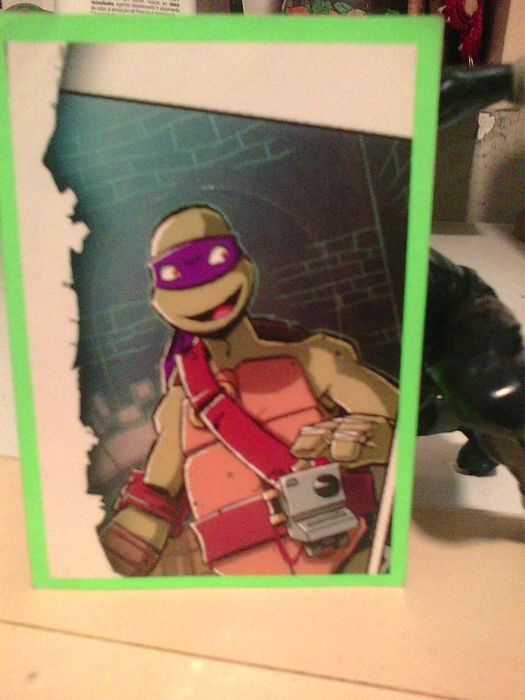 teenage mutant ninja turtles 2012 donatello cromo 86