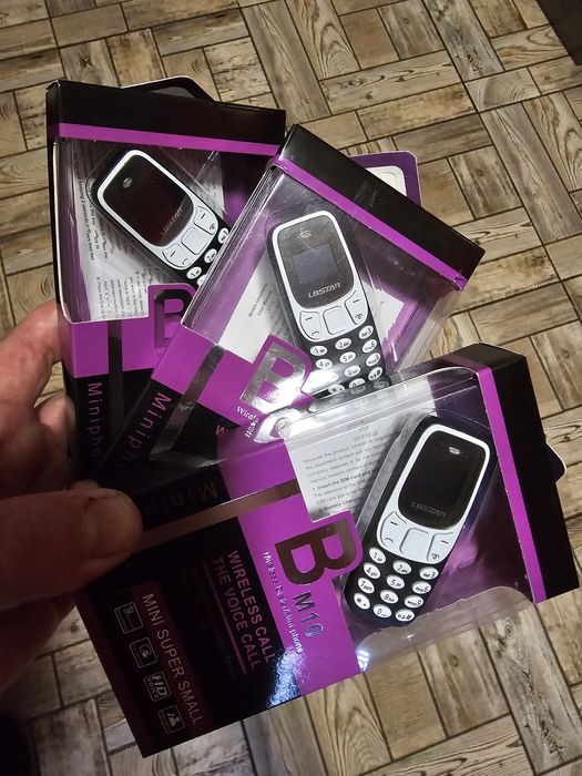 ‼️НОВІ‼️ Міні кнопочний телефон 2 sim, диктофон ,Bluetooth гарнітура